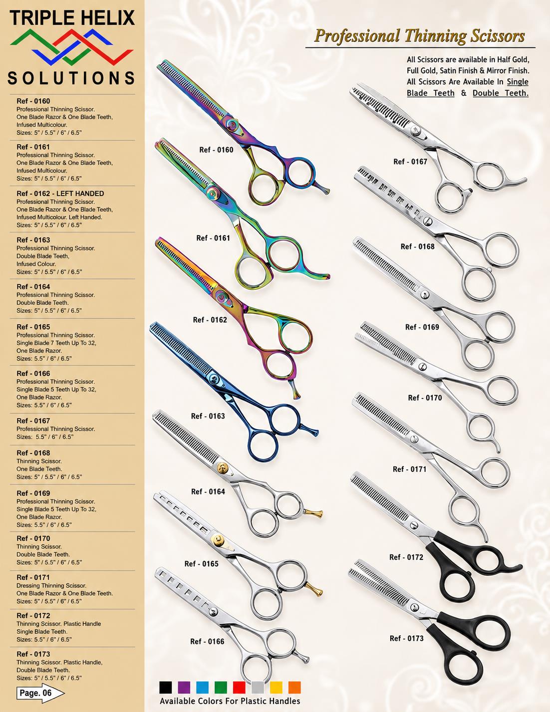 Professional Thinning Scissors β beauty catalogue page 6