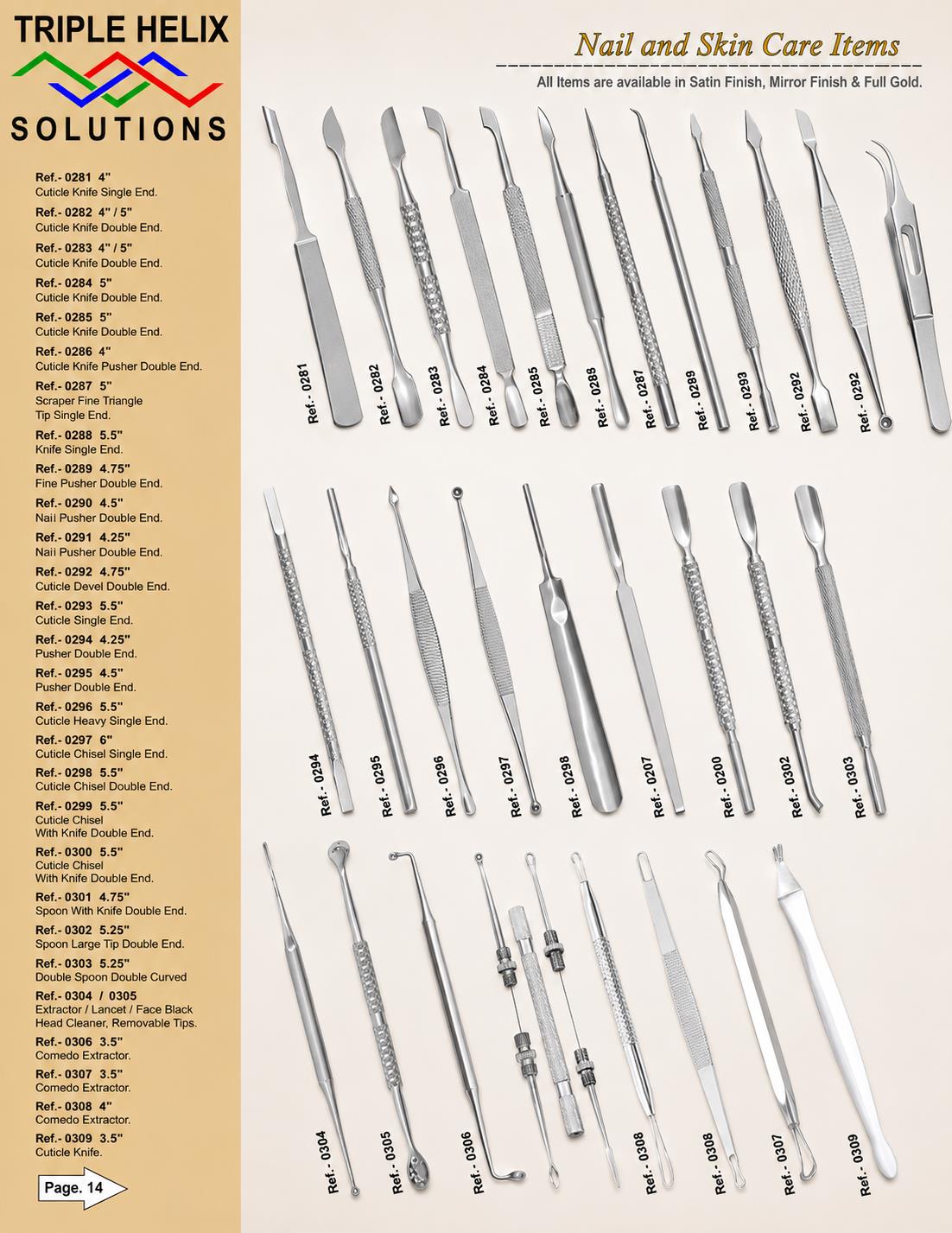 Nail and Skin Care Items β beauty catalogue page 14