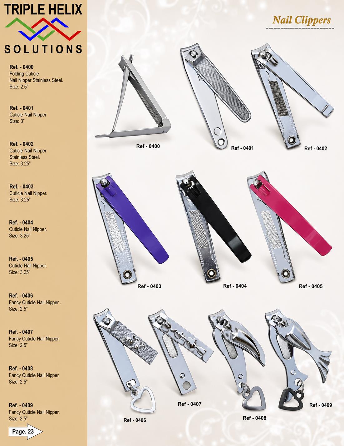 Nail Clippers β beauty catalogue page 23