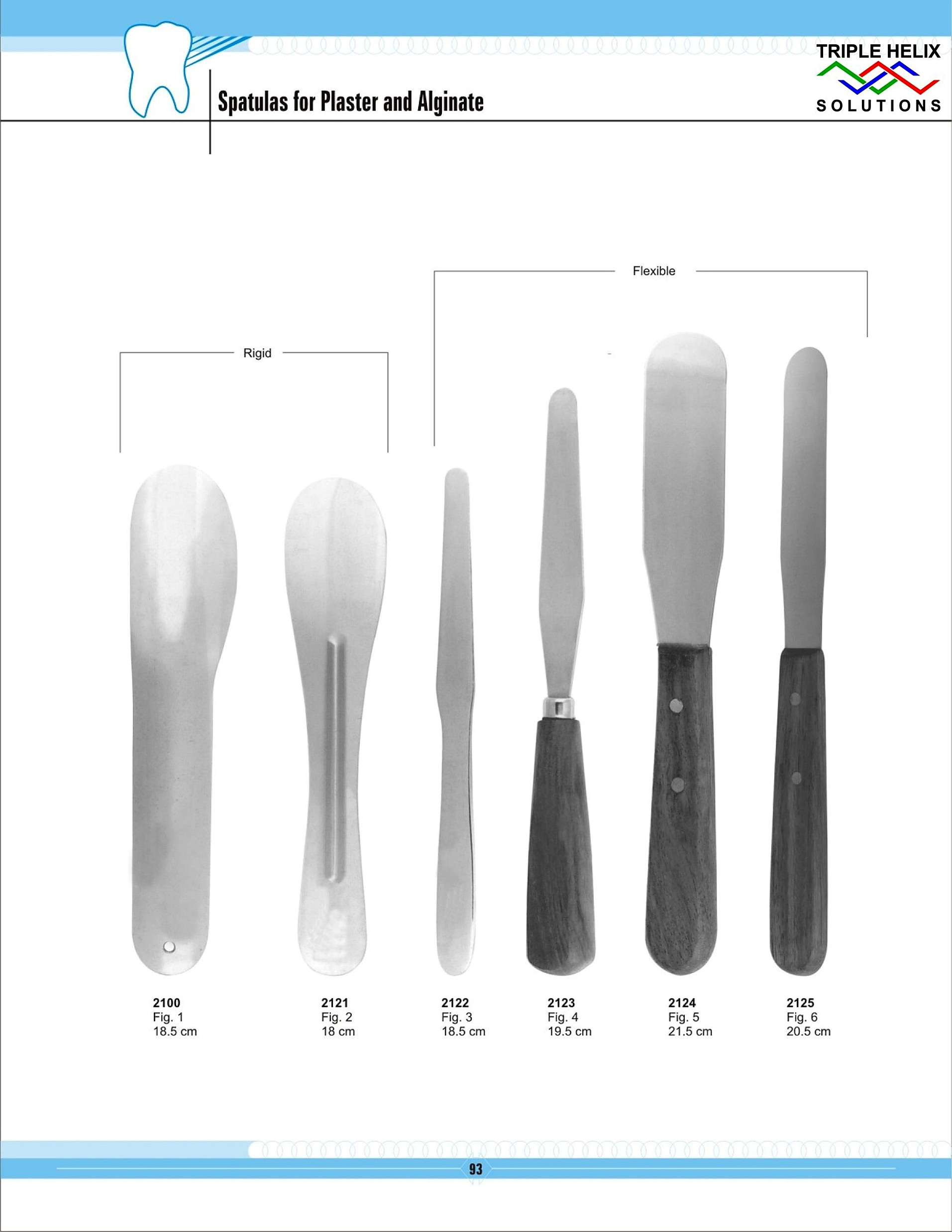Spatulas for Plaster and Alginate - page 93