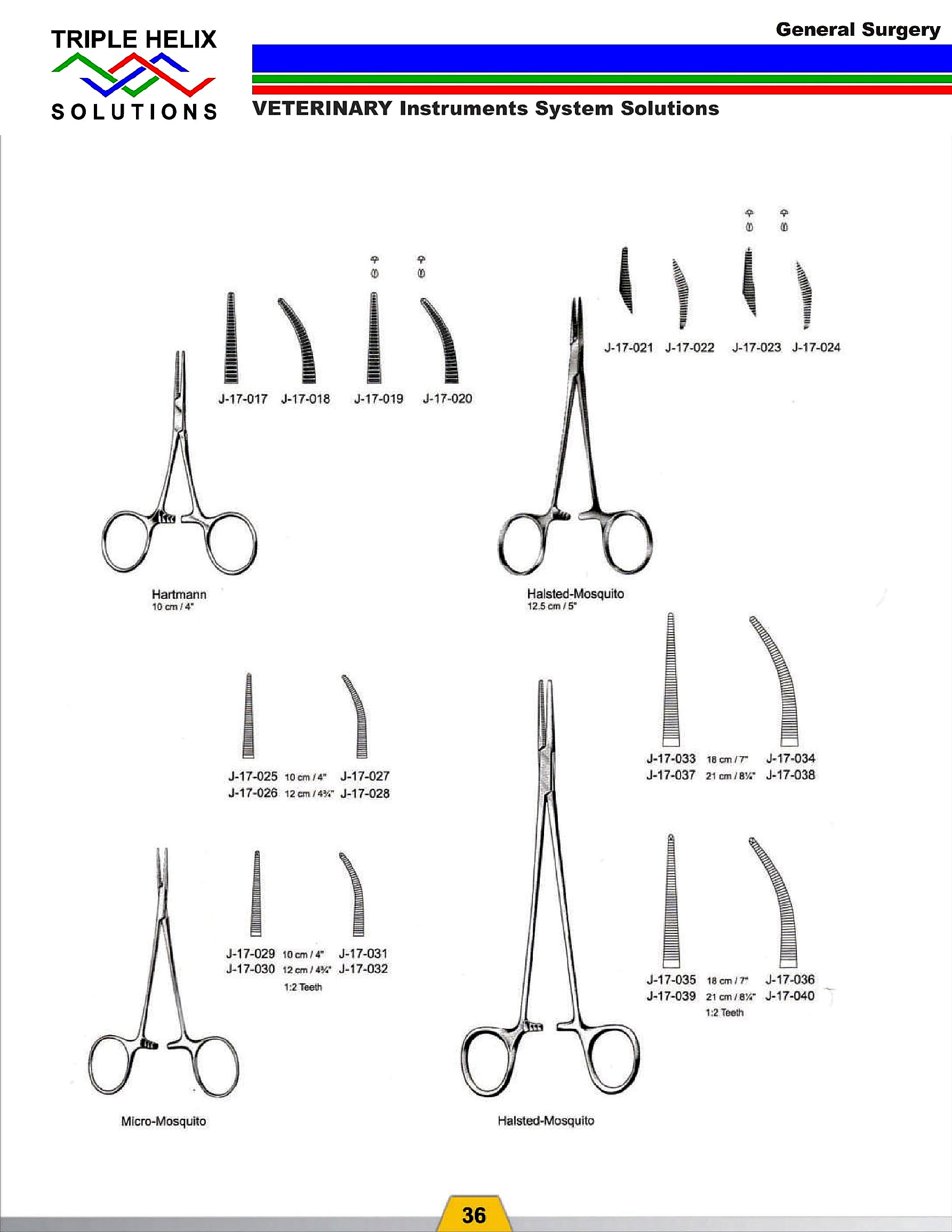 Micro-Mosquito and Halsted-Mosquito Forceps - page 28