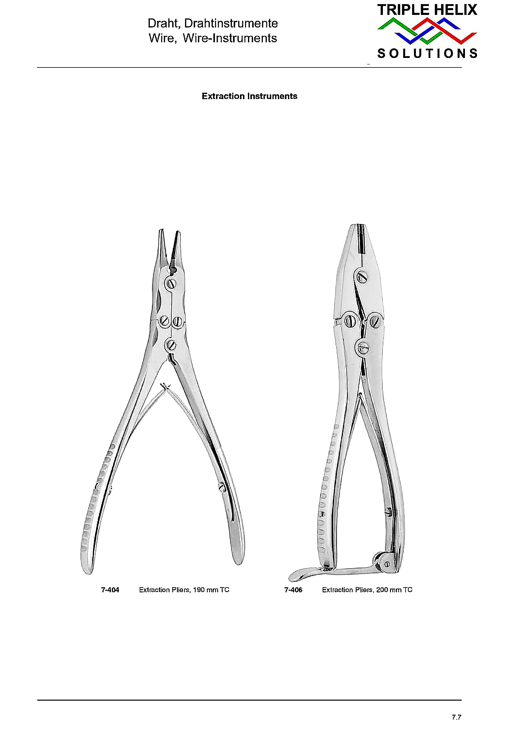 Extraction Instruments - page 28