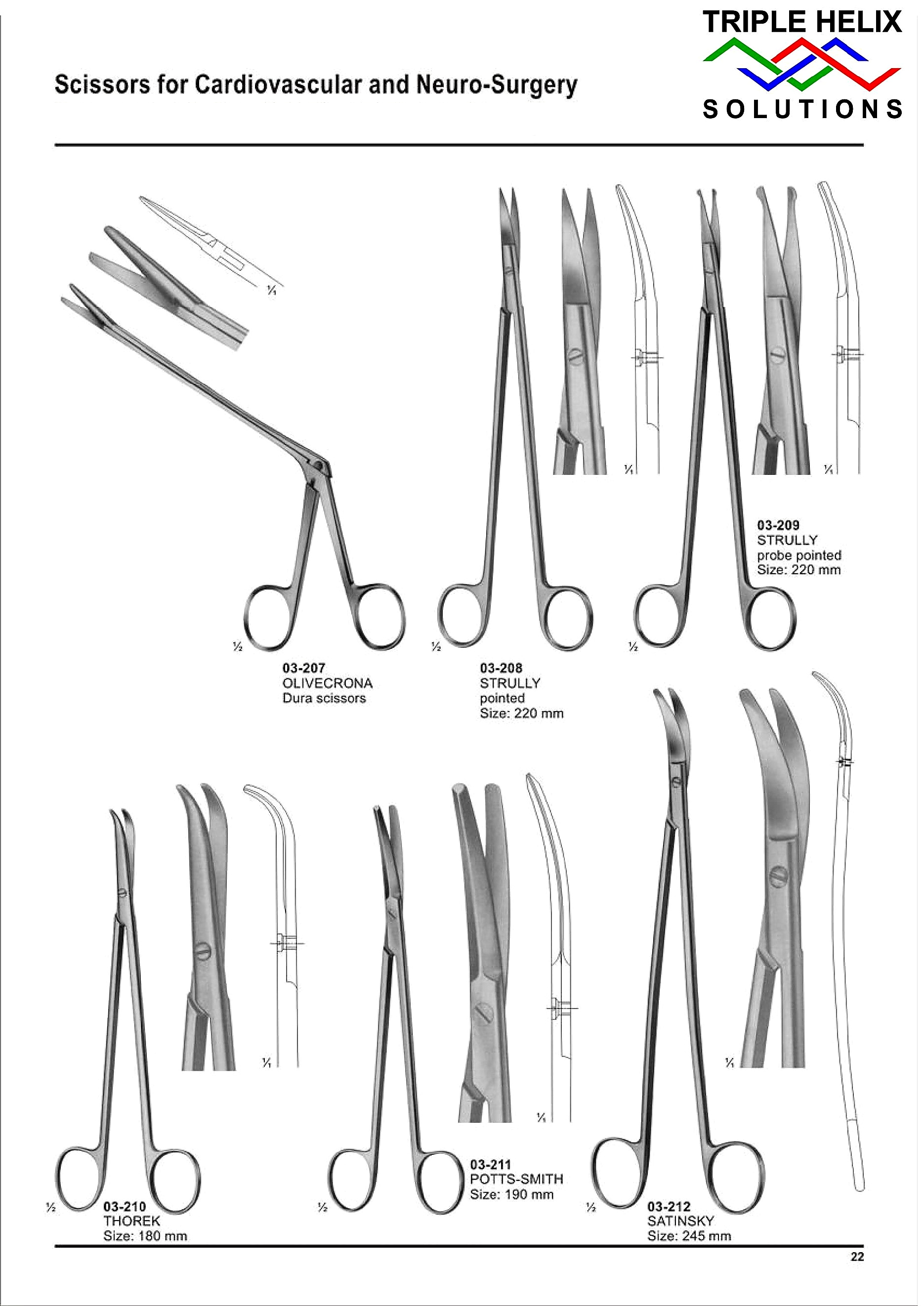 Scissors for Cardiovascular and Neuro-Surgery - page 22