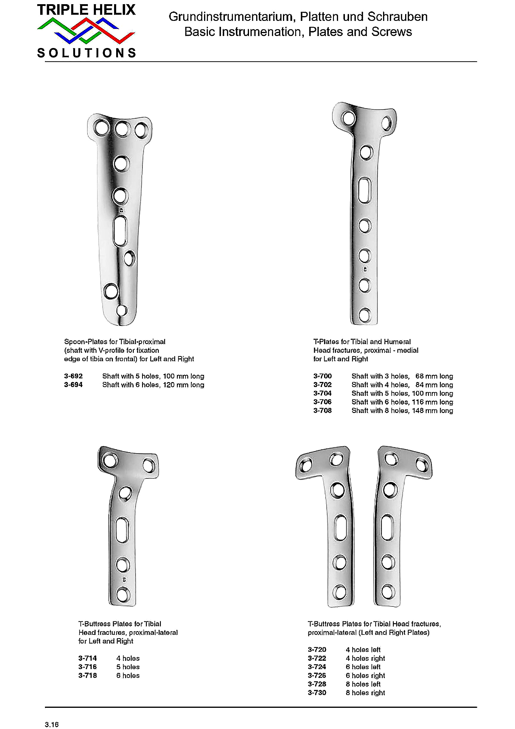Spoon Plates and T-Plates - page 15