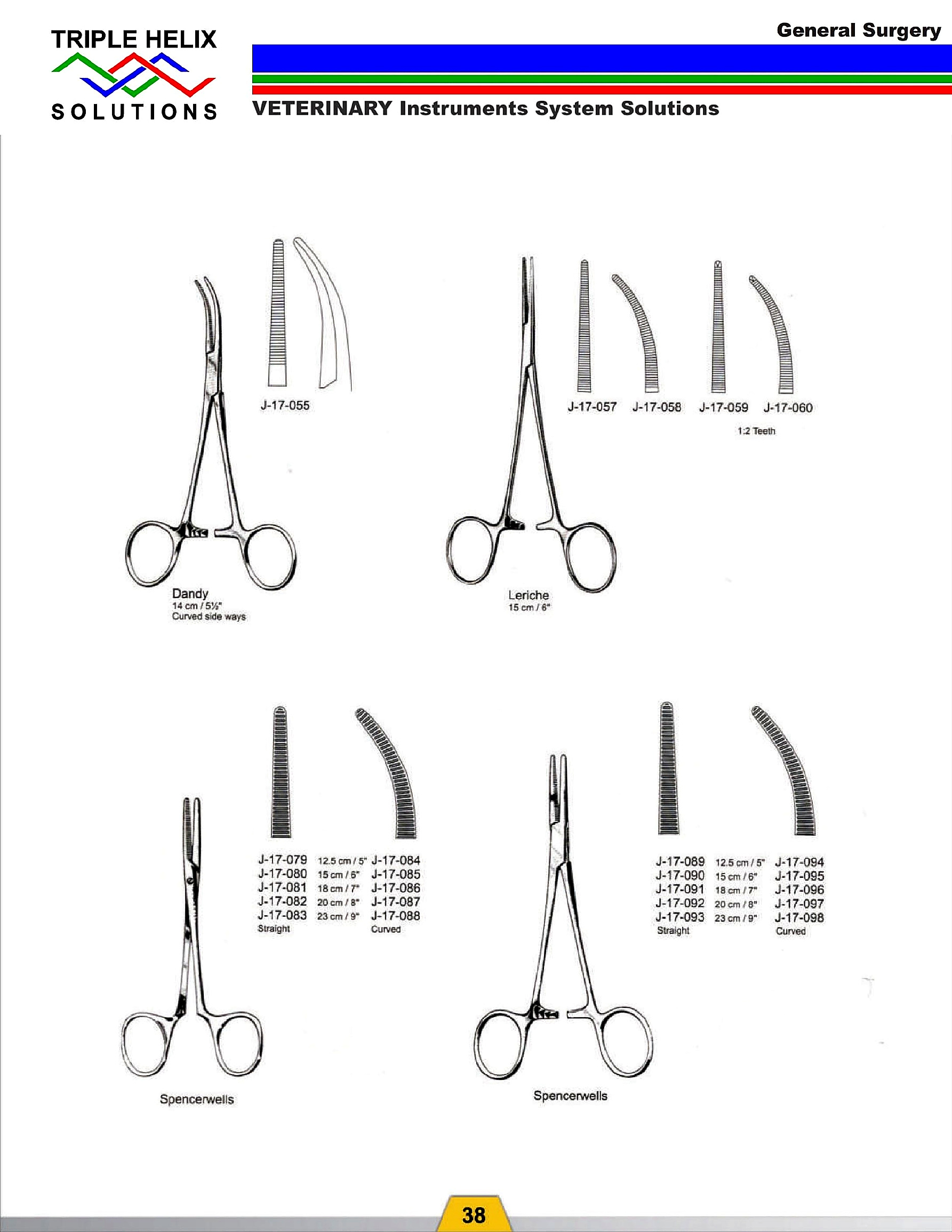 Dandy, Leriche and Spencer-Wells Forceps - page 30