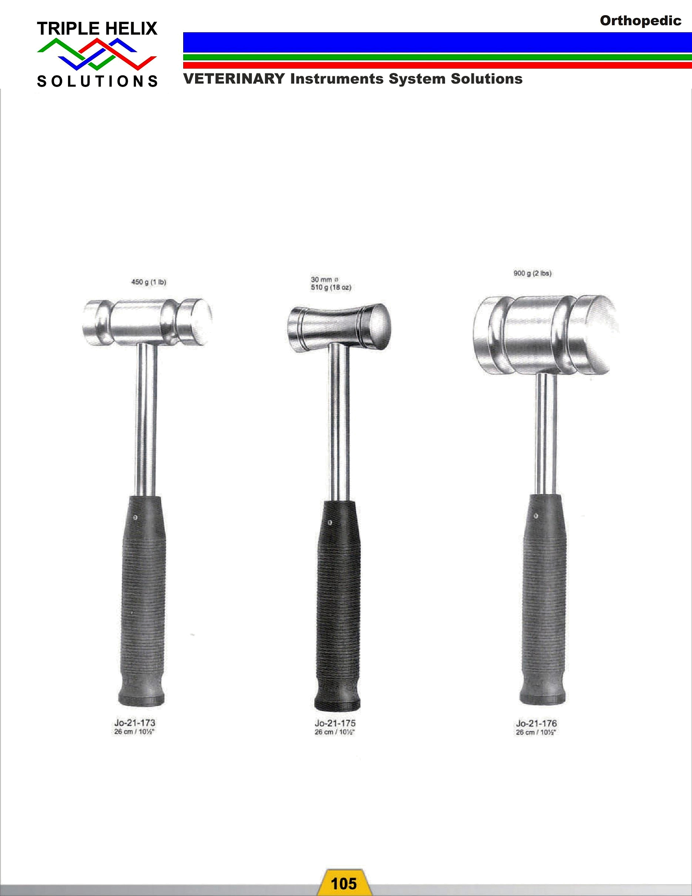 Bone Mallets and Impactors - page 9