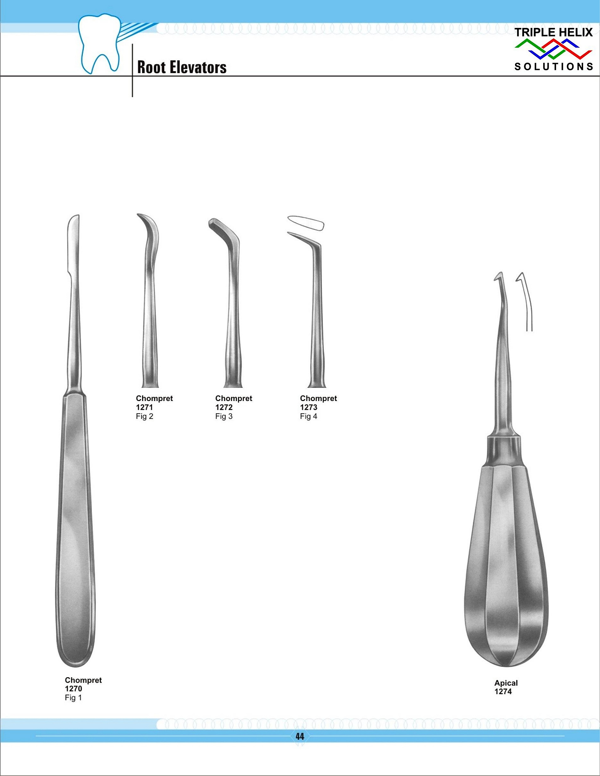 Chompret Root Elevators - page 44