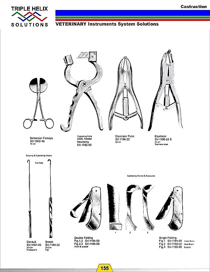 Castration Instruments