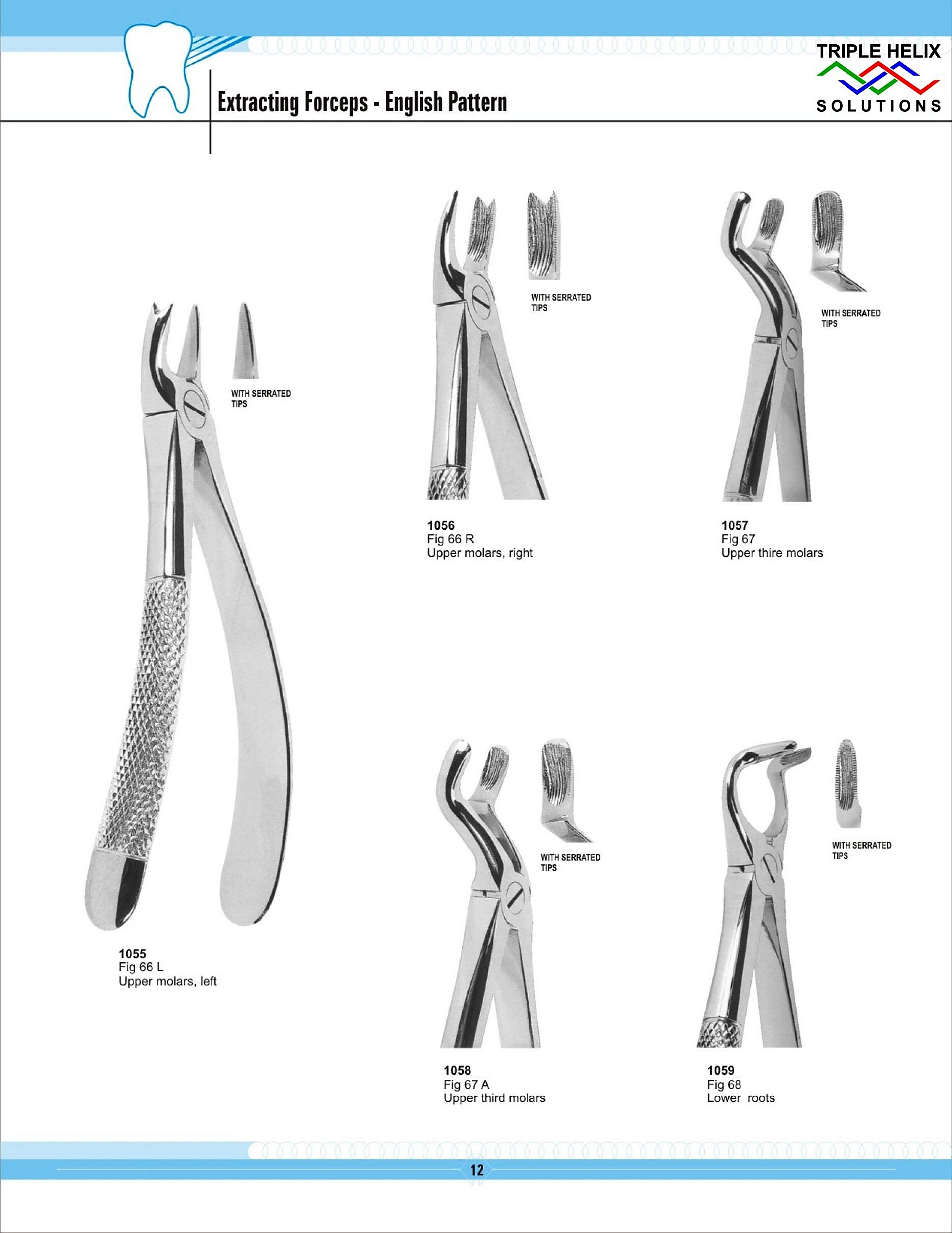 Extraction Forceps — English Pattern - page 12