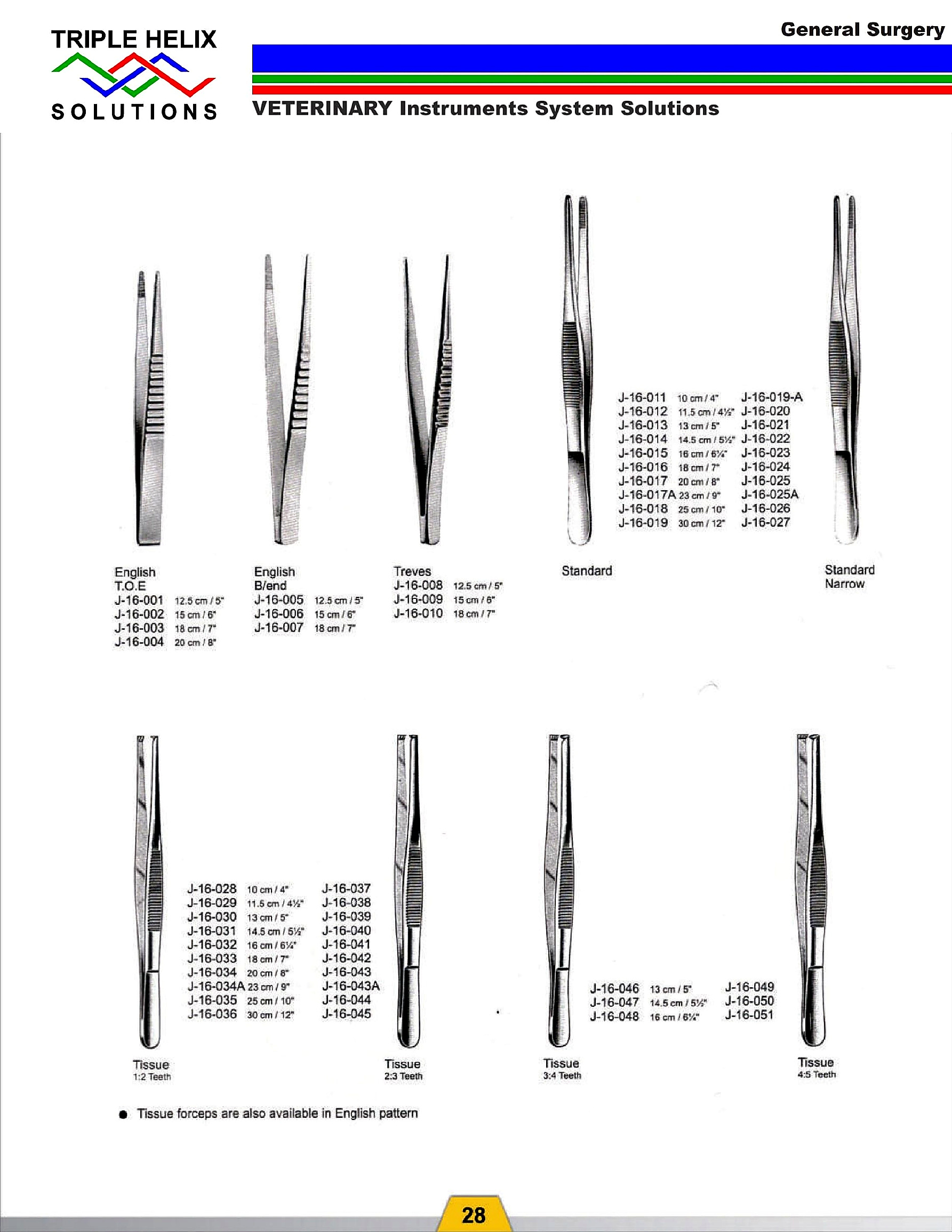 Tissue Forceps - page 21