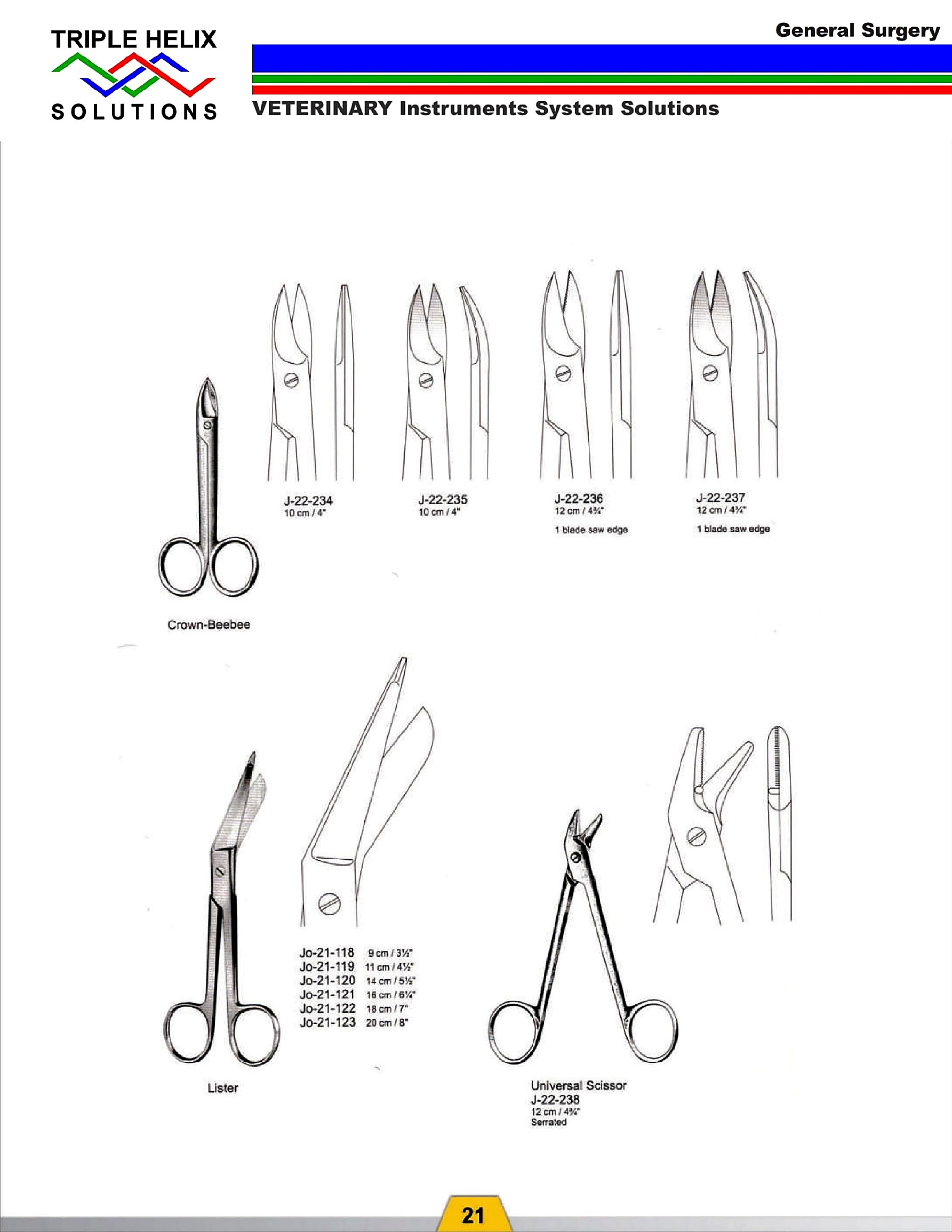 Crown-Beebee, Lister and Universal Scissors - page 14
