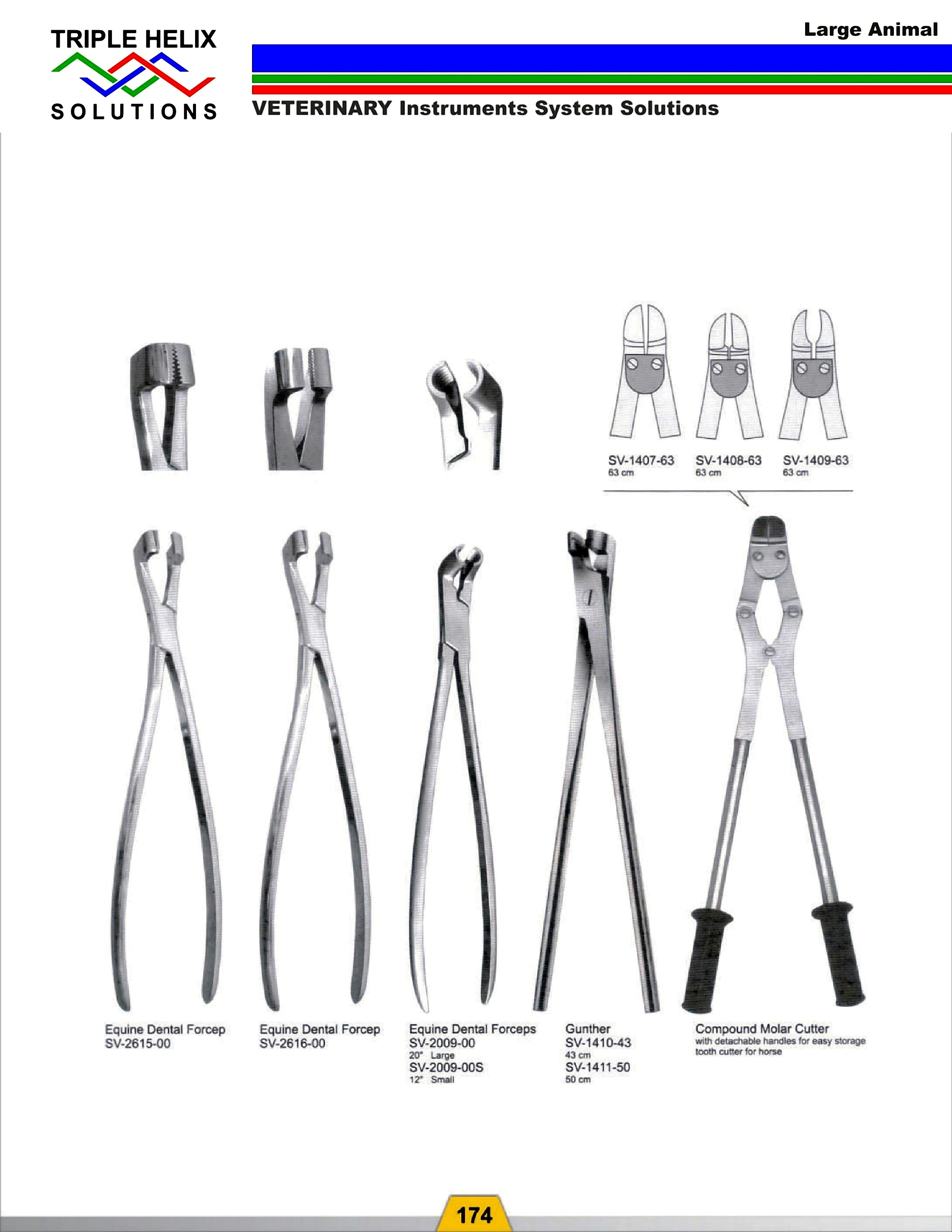 Large Animal Forceps and Instruments - page 7