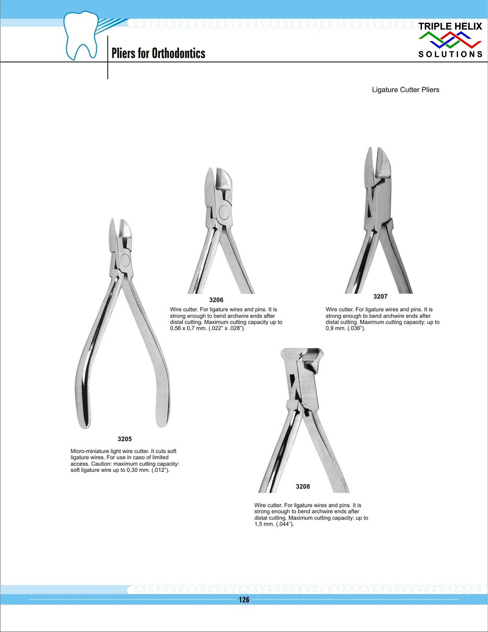 Pliers for Orthodontics - page 126