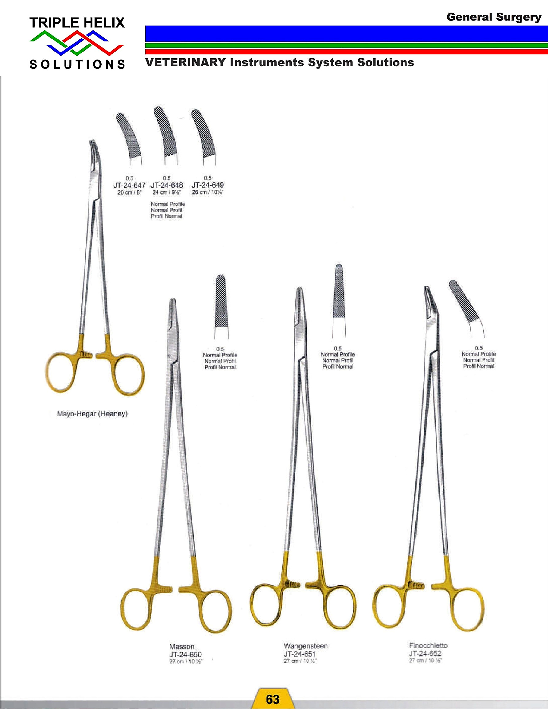 Fine Vascular Needle Holders - page 55