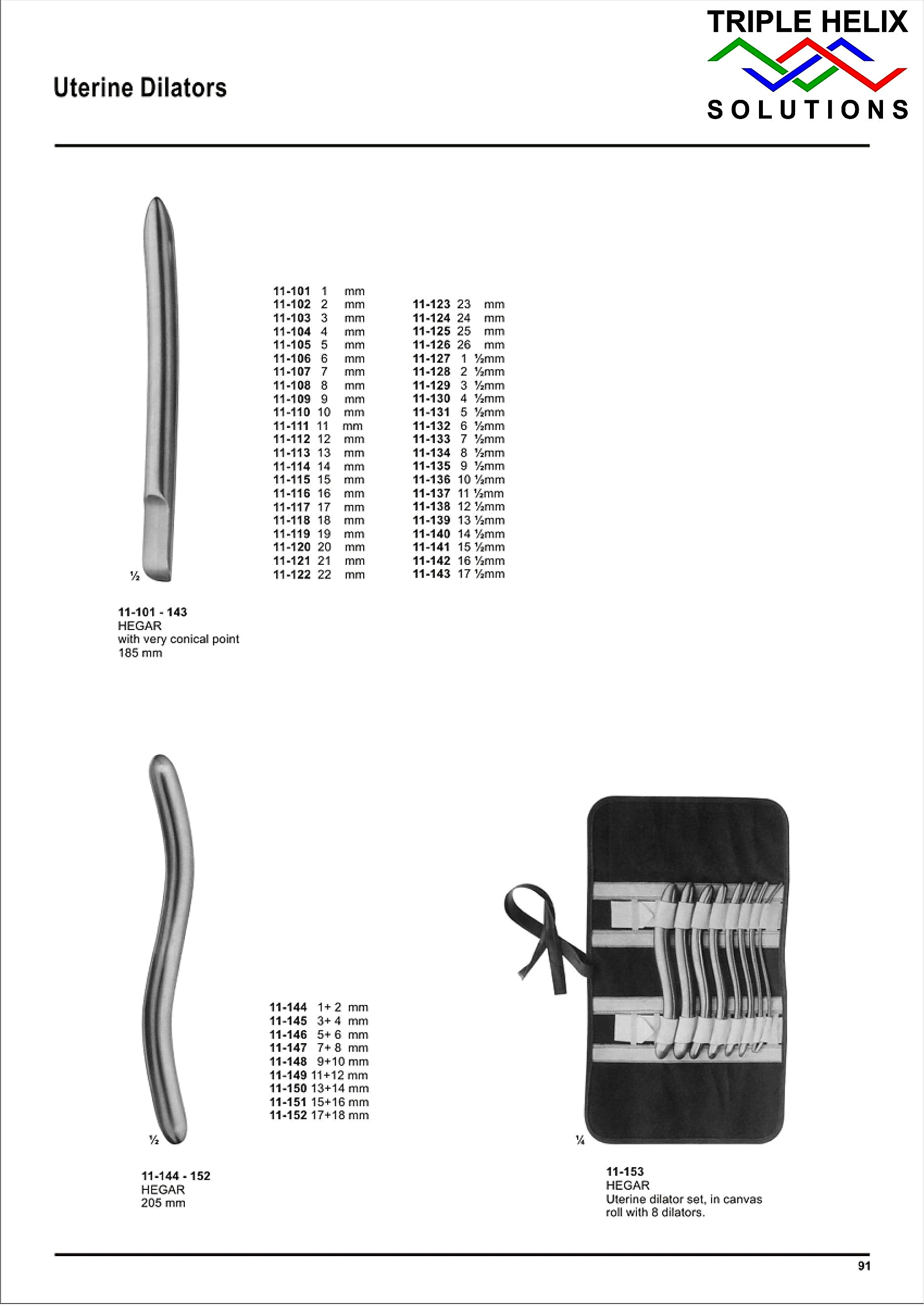 Uterine Dilators - page 91