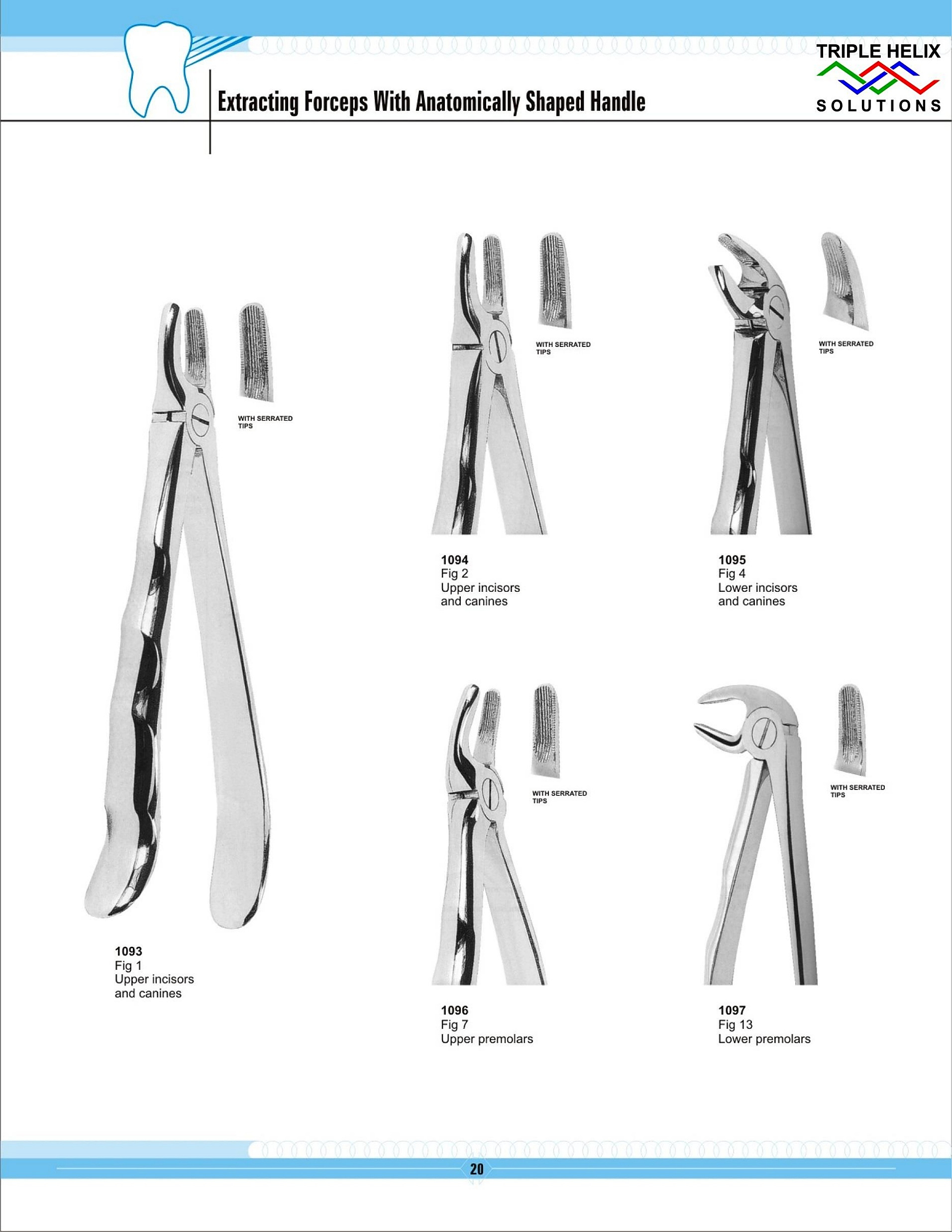 Extraction Forceps with Anatomically Shaped Handles - page 20
