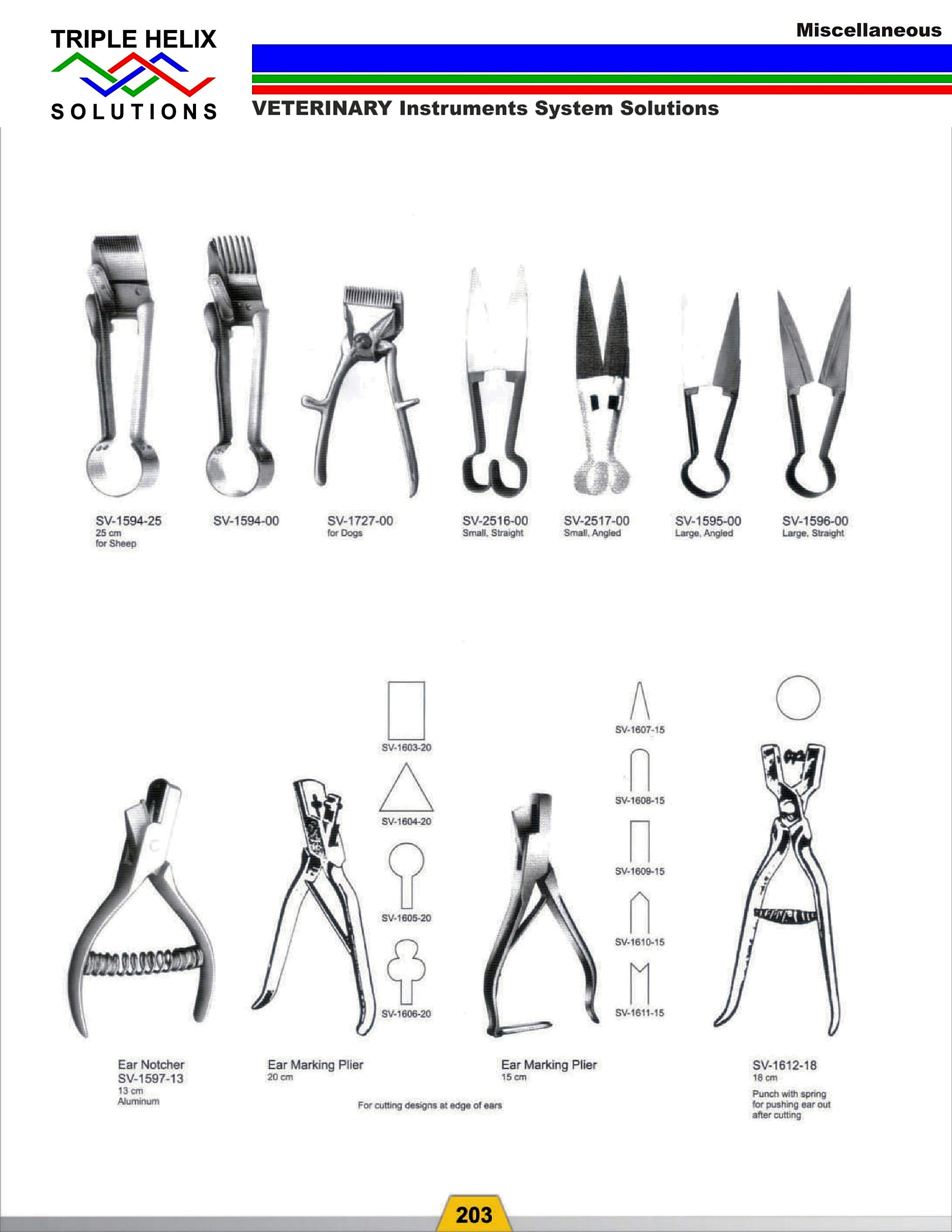 Ear Notchers and Marking Pliers - page 30