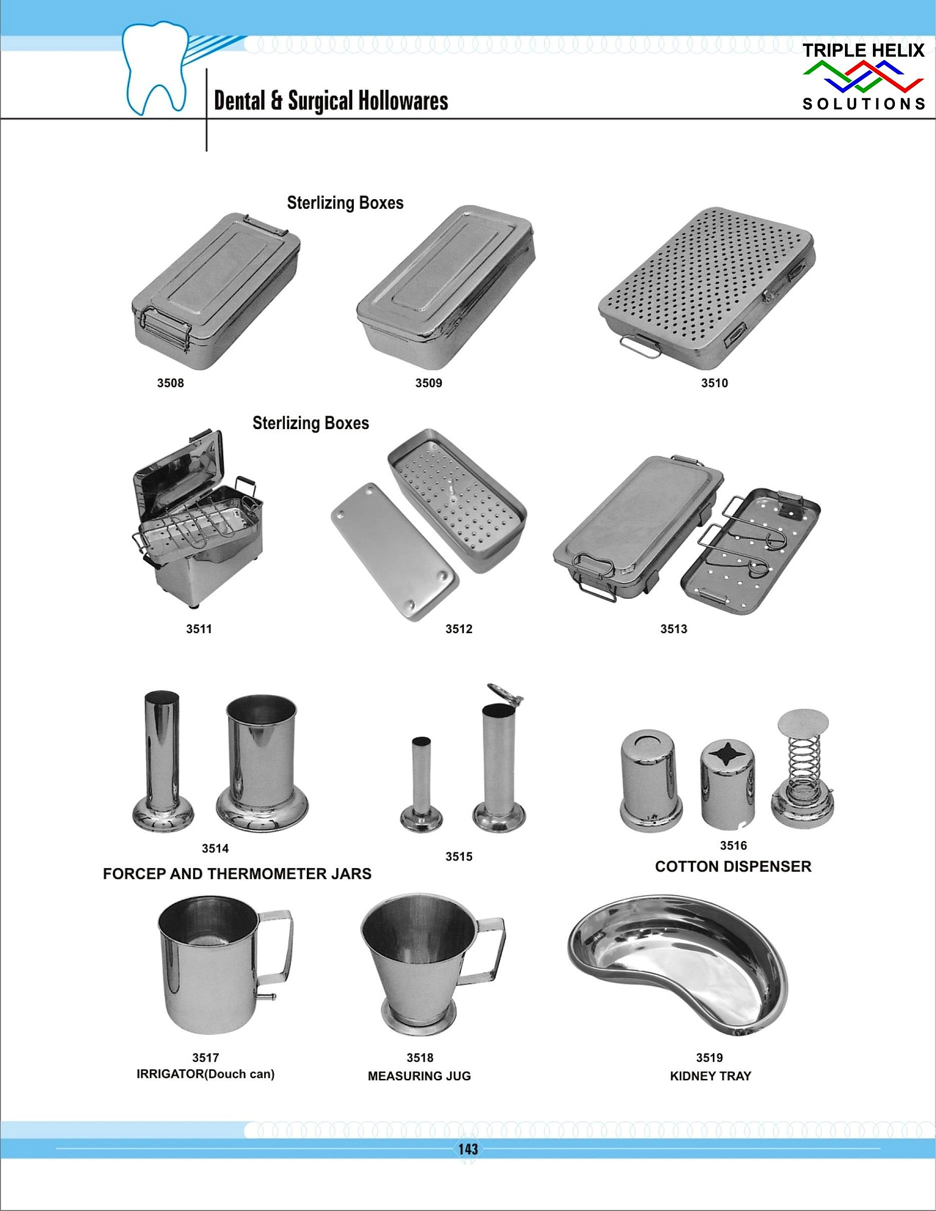 Dental and Surgical Holloware - page 143