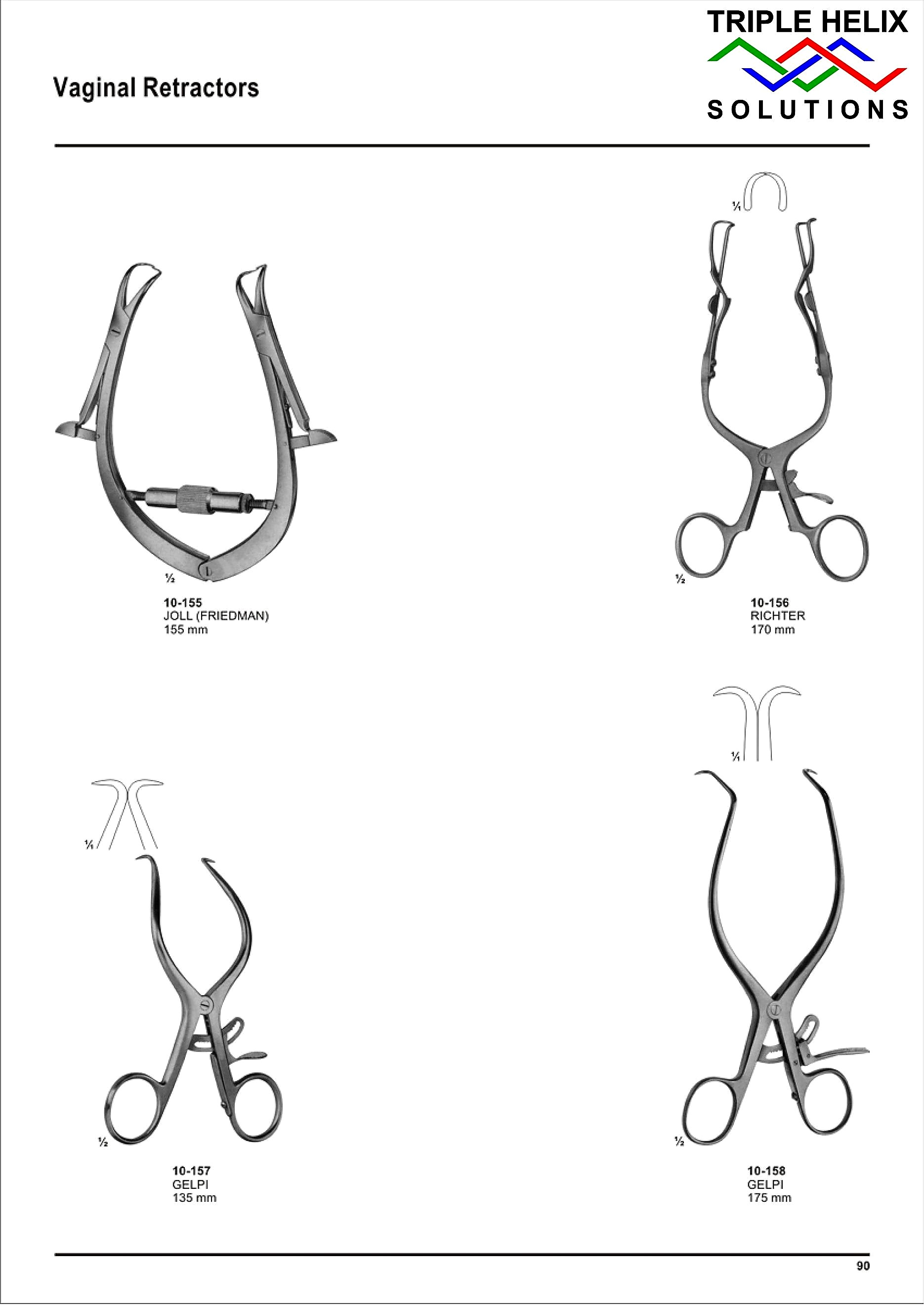 Vaginal Retractors - page 90