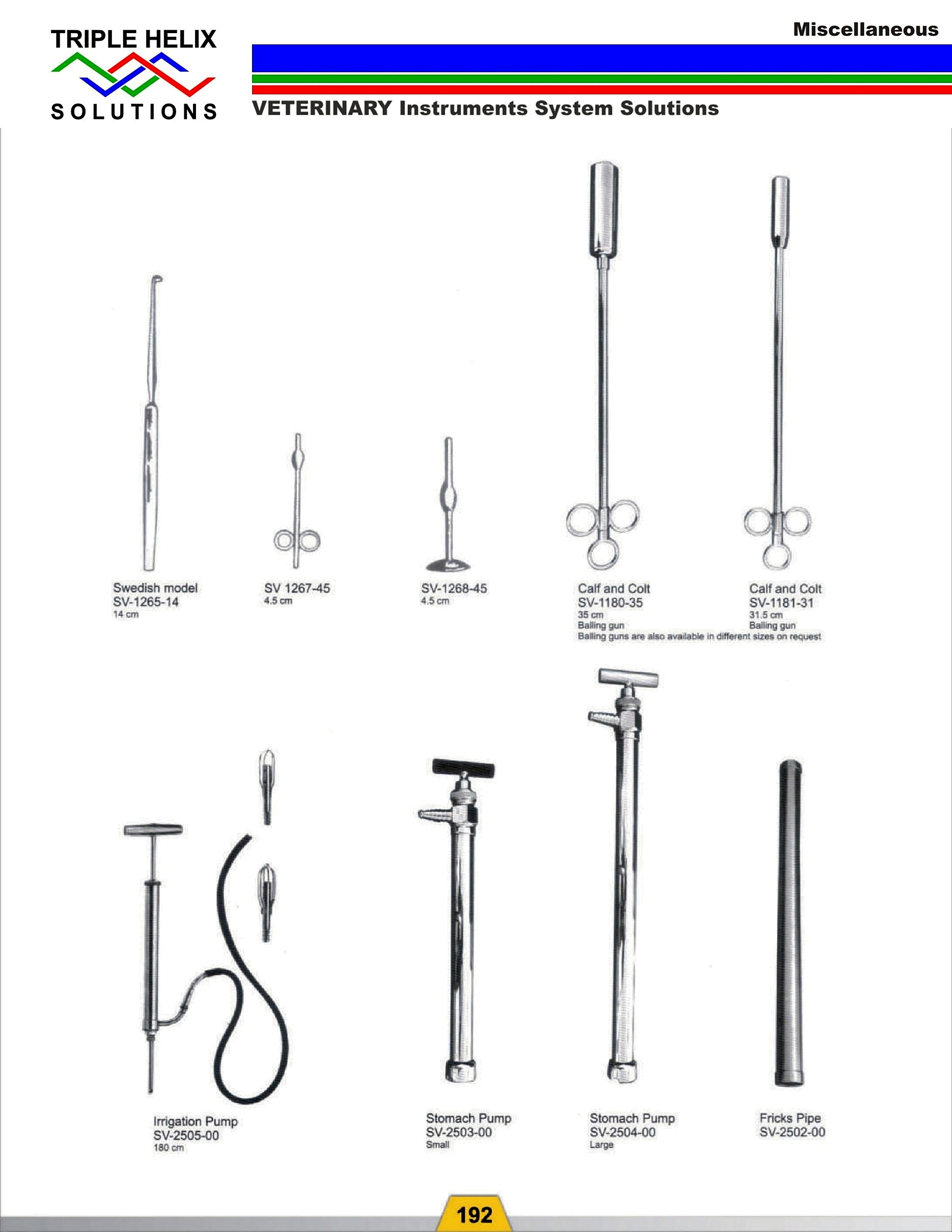 Balling Guns and Drenching Instruments - page 19