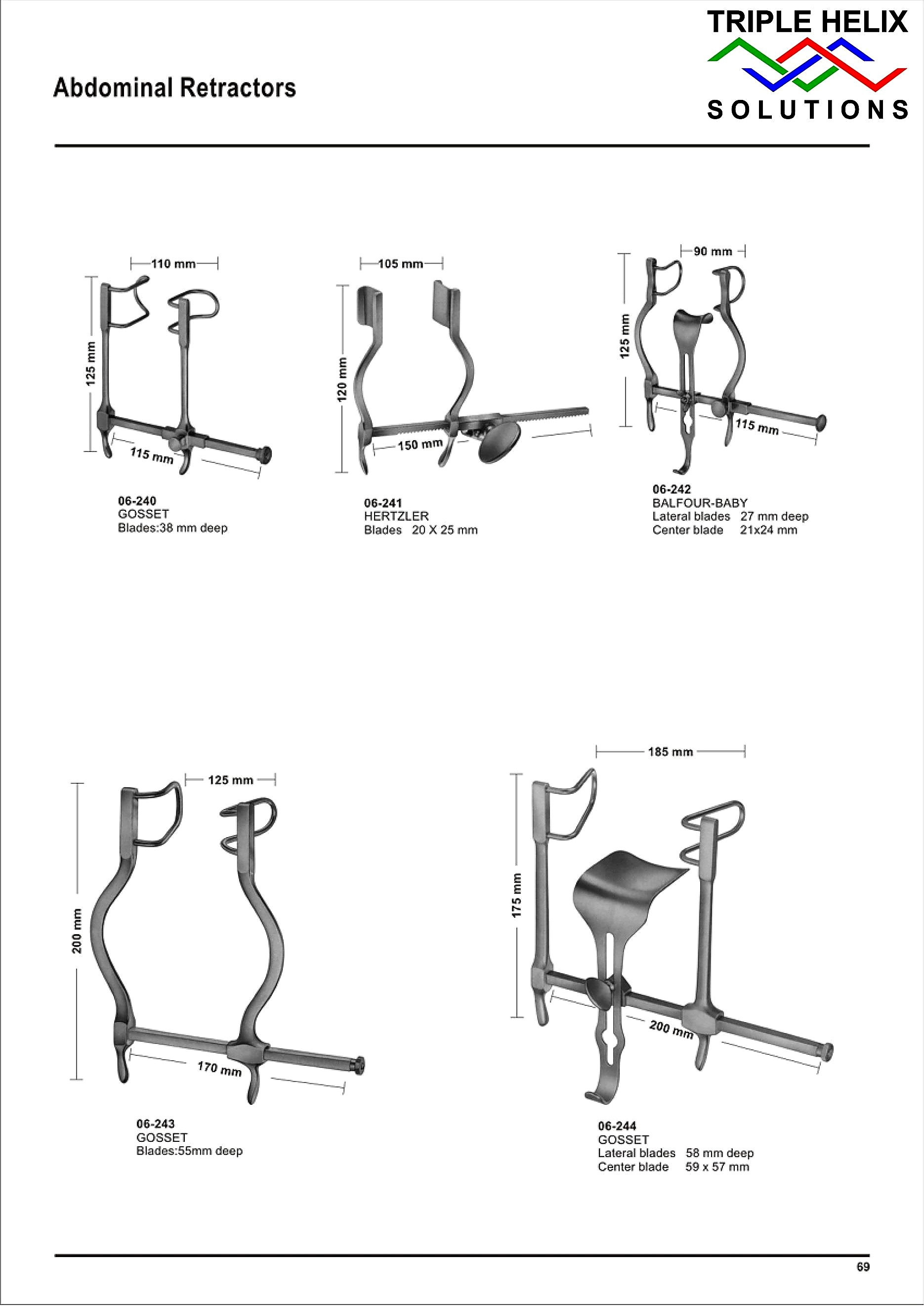Abdominal Retractors - page 69