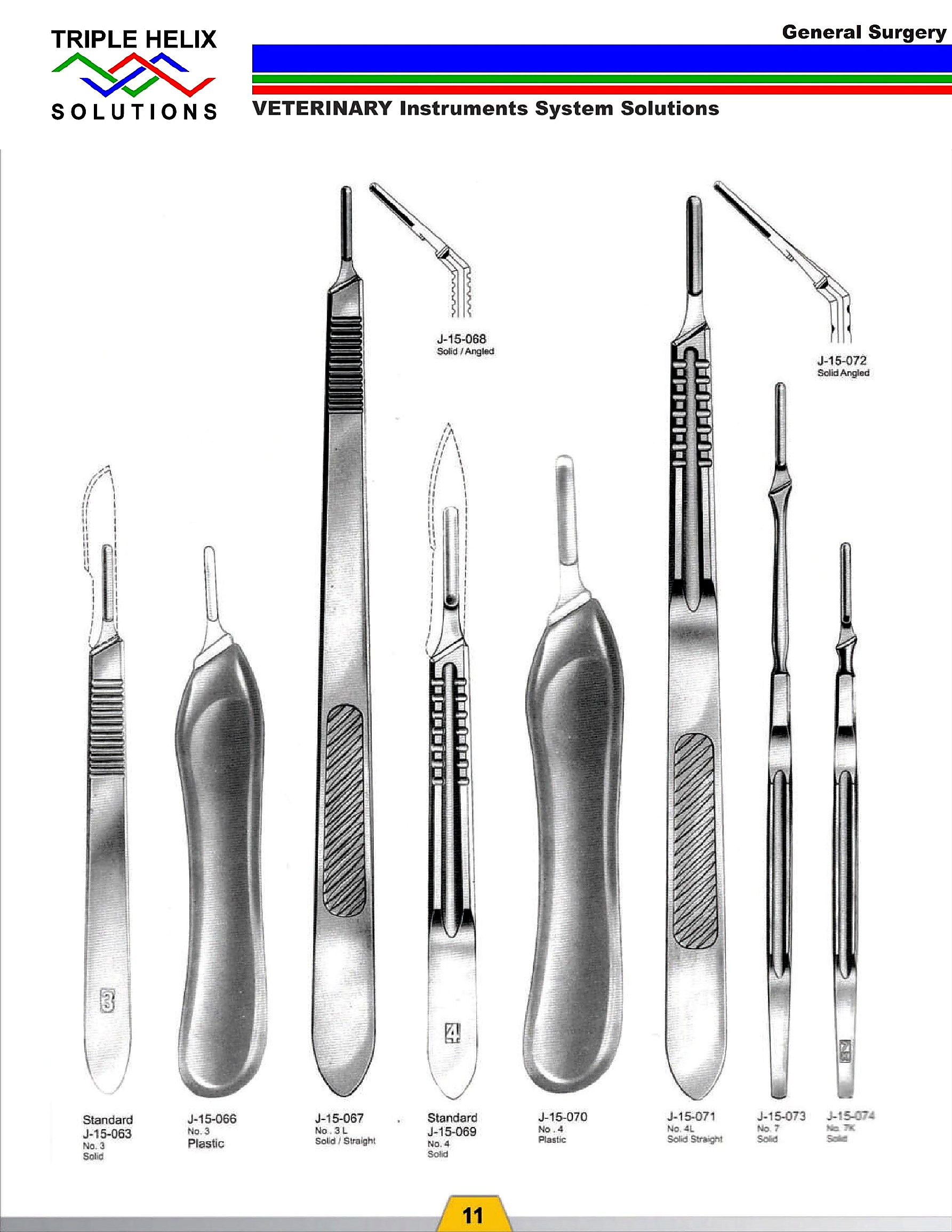 Scalpel Handles and Knives - page 4
