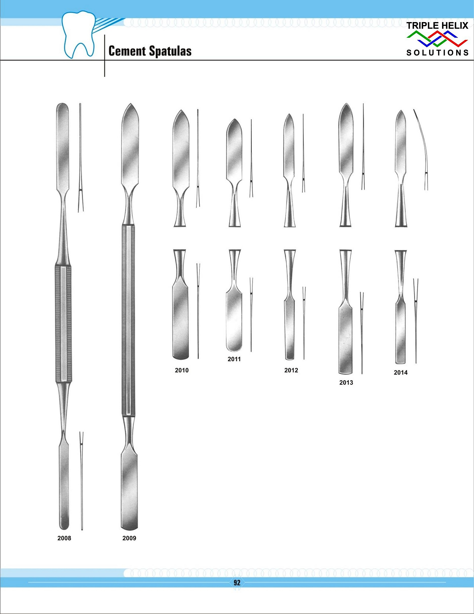 Cement Spatulas - page 92