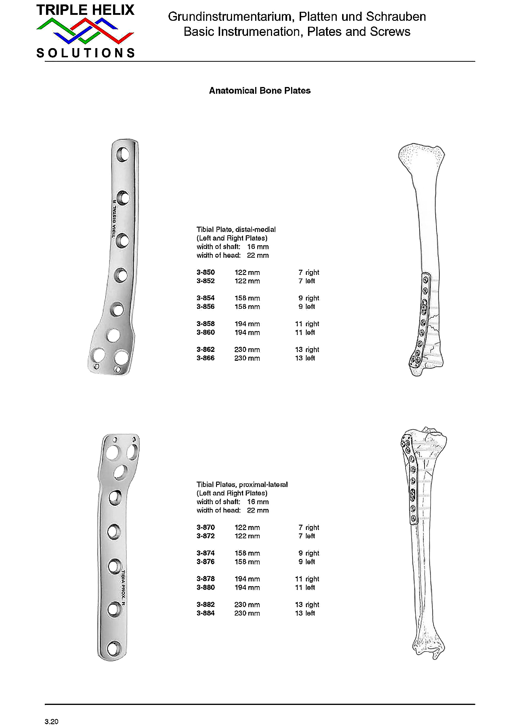 Anatomical Tibial Bone Plates - page 19