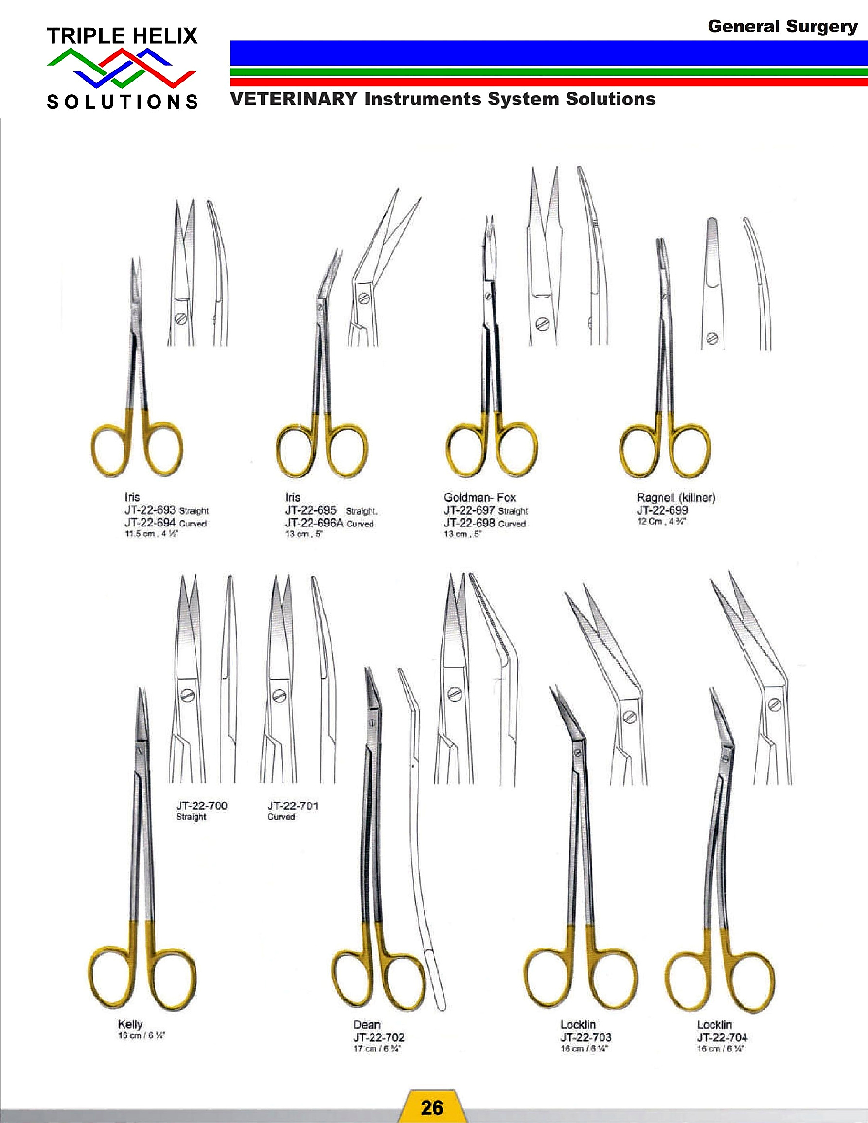 Fine Surgical and Dissecting Scissors - page 19