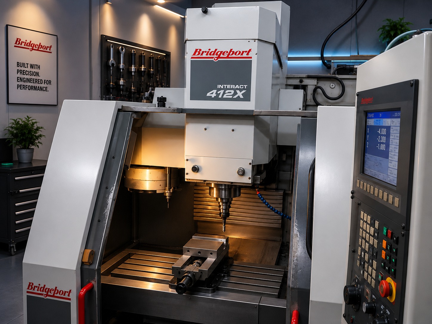 Bridgeport CNC Machining Centre